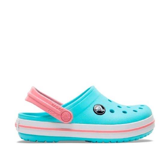 Sandália Clog Infantil Crocs Crocband Kids Azul Celeste - Baby & Kids Fashion