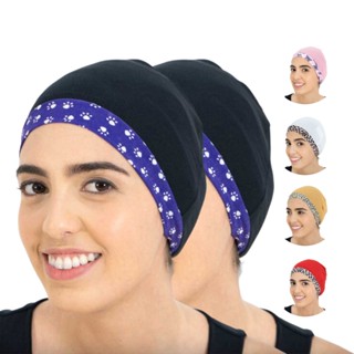 Kit 2 Touca Nero Com Barra Estampada para Cabelo Anti Frizz Alisa Santa Clara