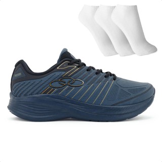 Tênis Olympikus Volcan Masculino + 3 Pares de Meias