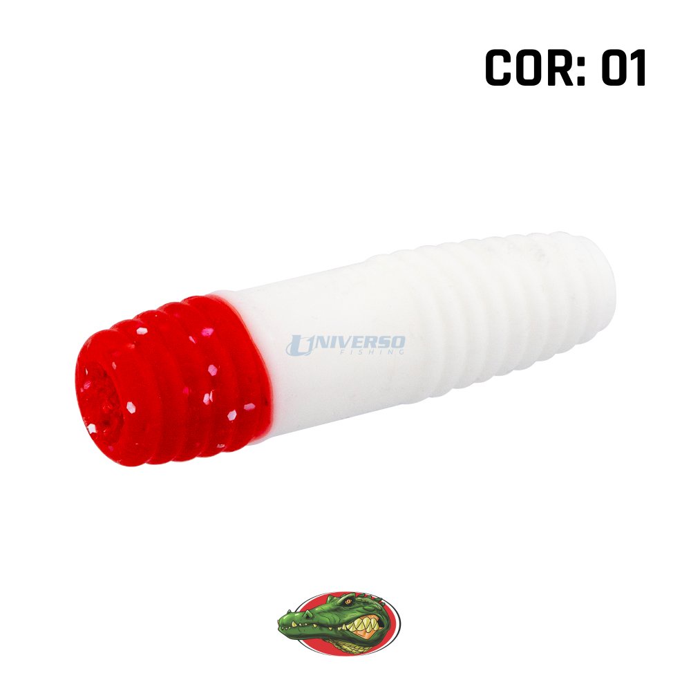 Isca Soft Alligator Mini Charutinho | 4,2cm - 4g