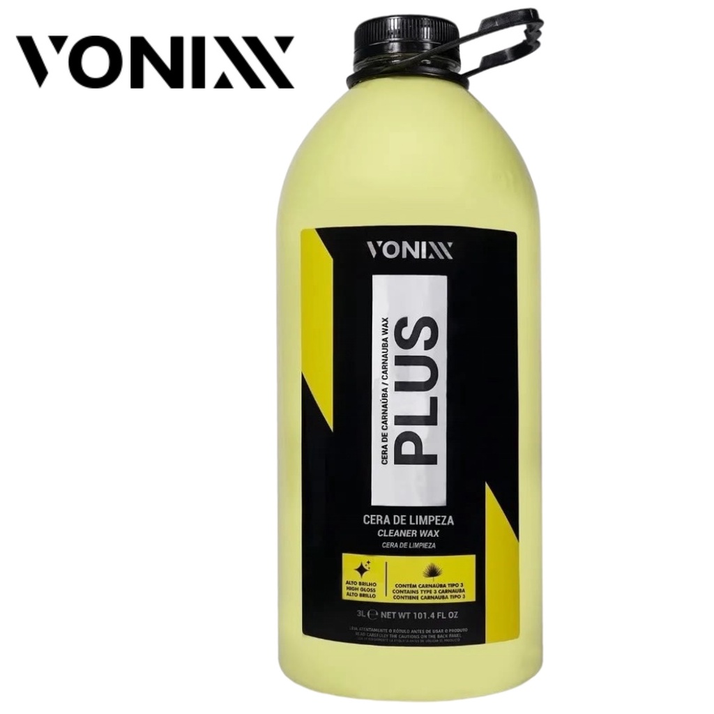 Cera Carnauba Plus 3L Vonixx