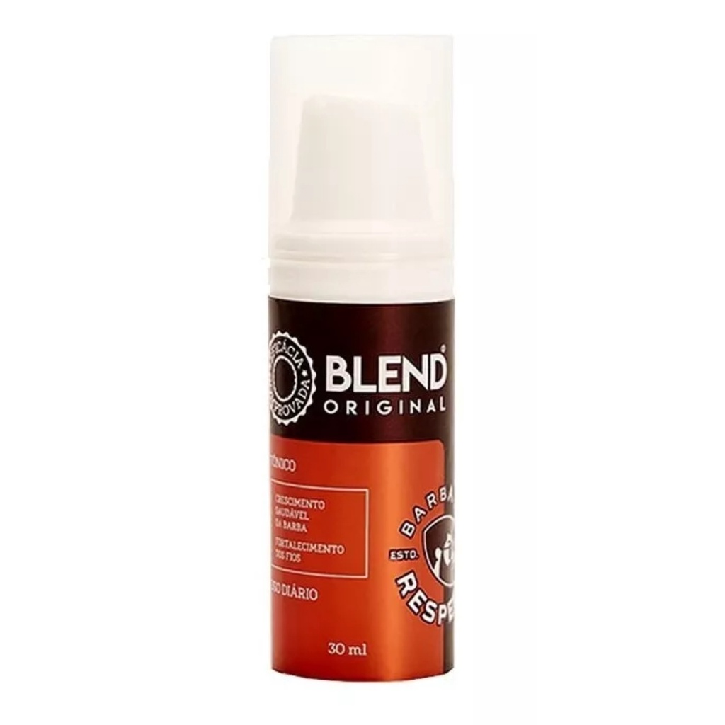 Blend Barba De Respeito 30 Ml - Para Crescimento Da Barba