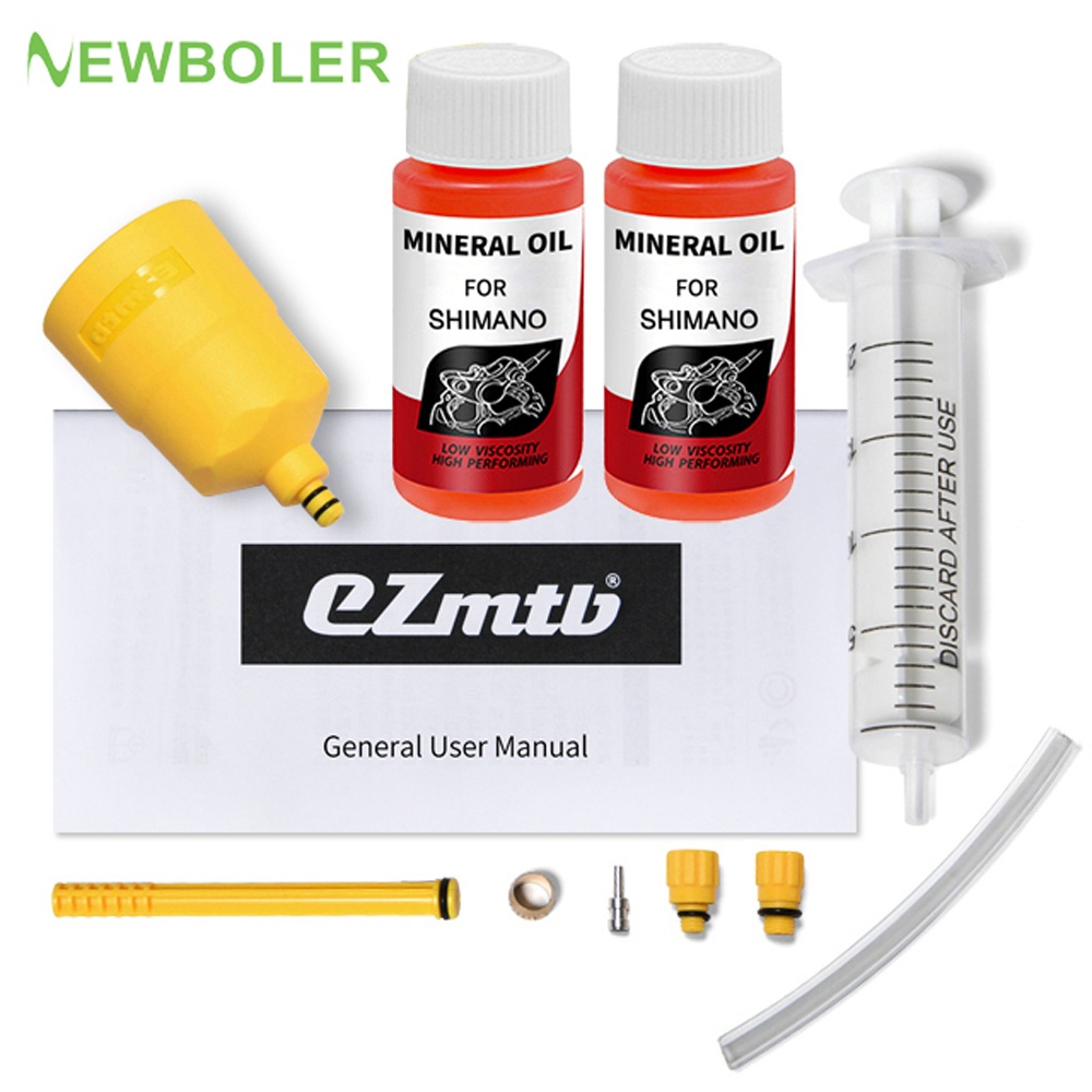 Newboler Bicicleta Freio Hidráulico Para SHIMANO Kit De Sangramento De Óleo Mineral Ferramenta MTB em Oferta na Shopee
