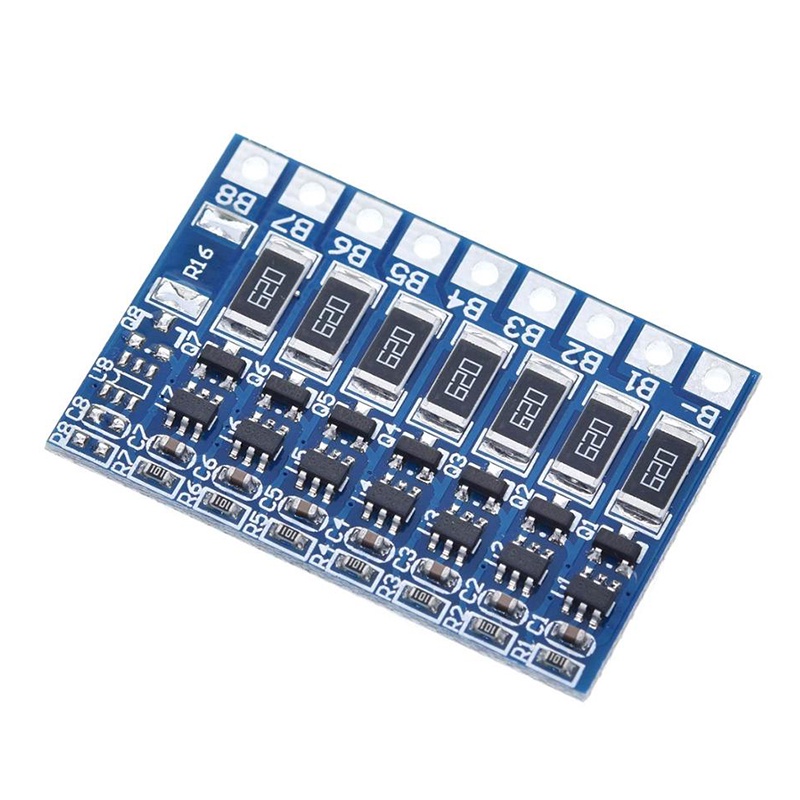 11.1-33.6V 8S Carregando 3/4/5/6/7/8 Série 18650 Placa De Equalização De Bateria De Polímero Lítio