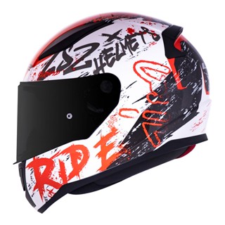 Capacete Ls2 Rapid Naughty Branco