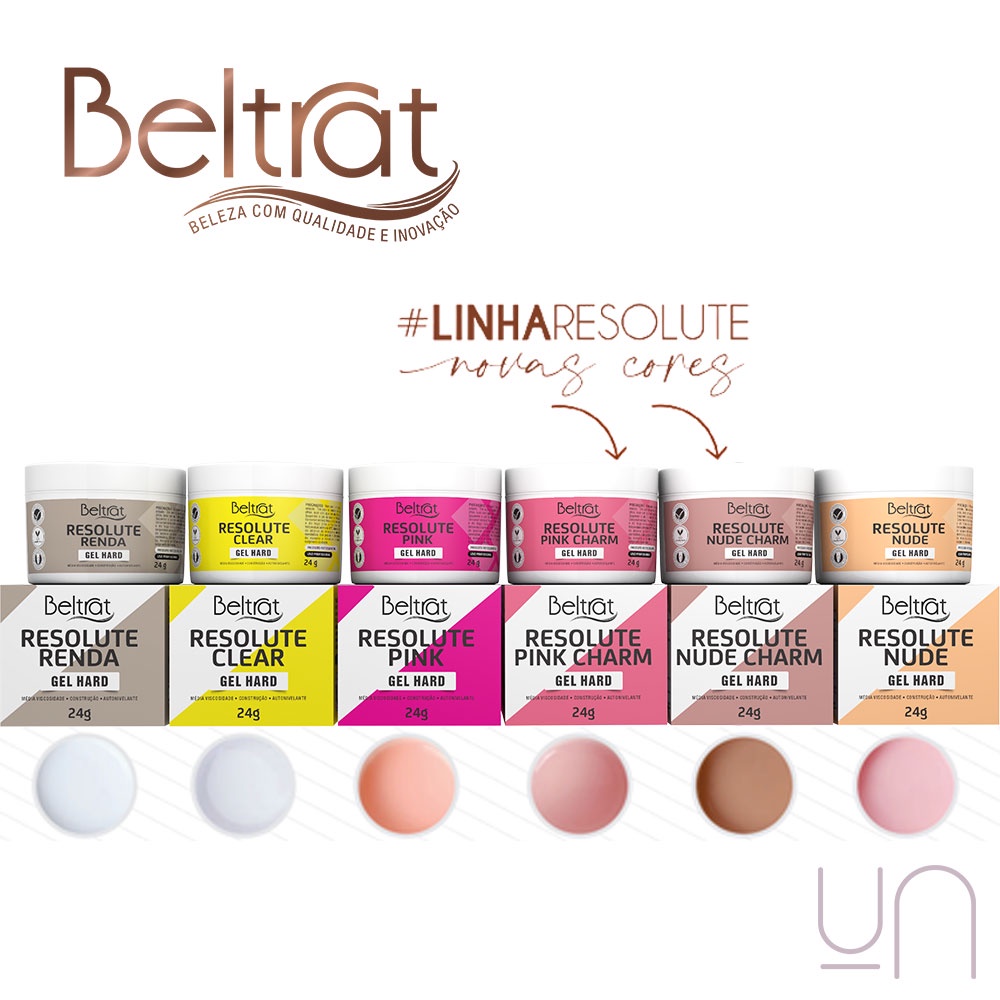 Gel Beltrat Resolut 24g Original Autonivelante Inteligente Unha de Gel Fibra Blindagem em Oferta na Shopee