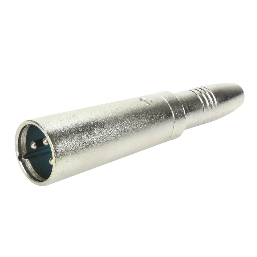 Adaptador Canon Xlr Macho X Jack J10/P10 Fêmea Emenda Conector