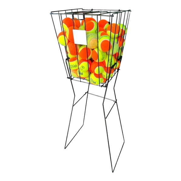 Cesto Bolas Tenis Beach Tennis Padel Pegador 75 Bolas Quadra