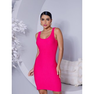 Vestido Regata Curto Ana Ruga Verão