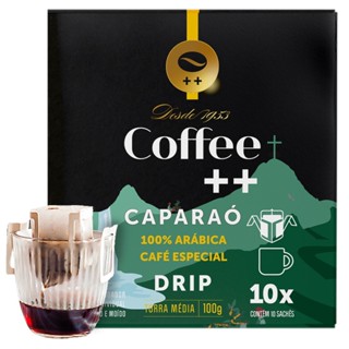 Café Especial Em Sachê Coffee Mais DRIP Coffee Caparaó - Caixa com 10 Unidades