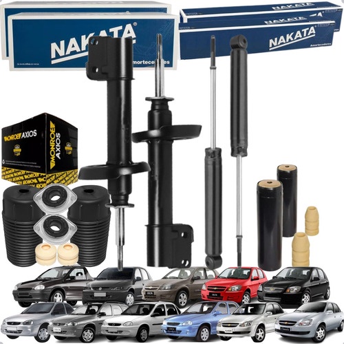 Kit 4 Amortecedor Dianteiro E Traseiro Original Corsa Celta Wind Wagon Perua Classic em Oferta na Shopee