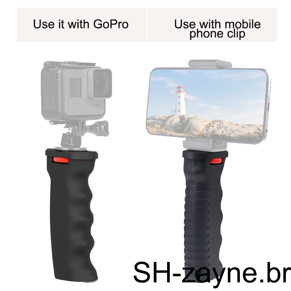 Estabilizador De Câmera Cabo 1/4 De Parafuso Acessórios De Fotografia Manual Grip For Gopro Hero Mirrorless DSLR De Vídeo