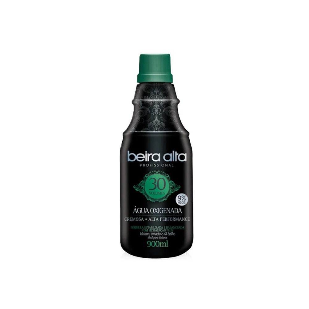 Água Oxigenada Beira Alta Black 30 Volumes 900ml em Oferta na Shopee