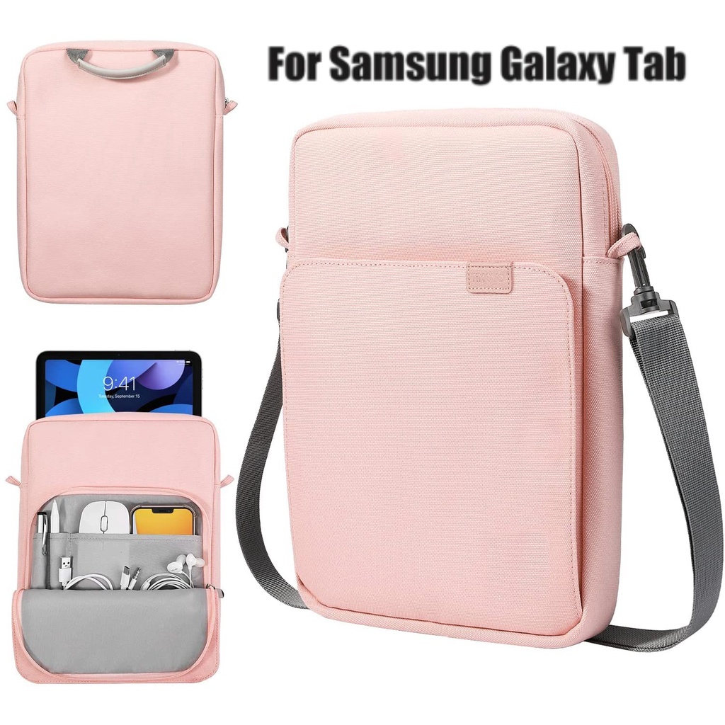 Para Samsung Galaxy Tab S9 S8 Ultra Plus S6 Lite S7 Fe A7 A8 S9FE A9 + 2023 Bolsa De 11 " 13 " Laptop Ombro