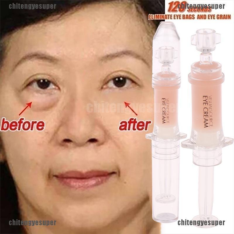 Chitengyesuper 2 minutos creme para os olhos para levantar instantaneamente bolsa de líquido anti-pu