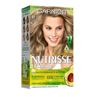 Tintura Nutrisse Creme Louro Paixão Nacional 81