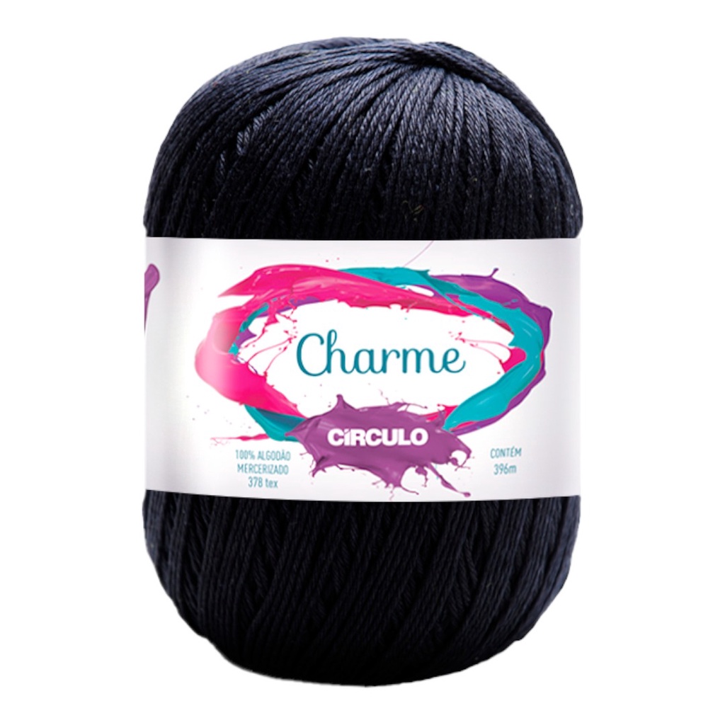 Linha Charme 396m 150g 8990 PRETO