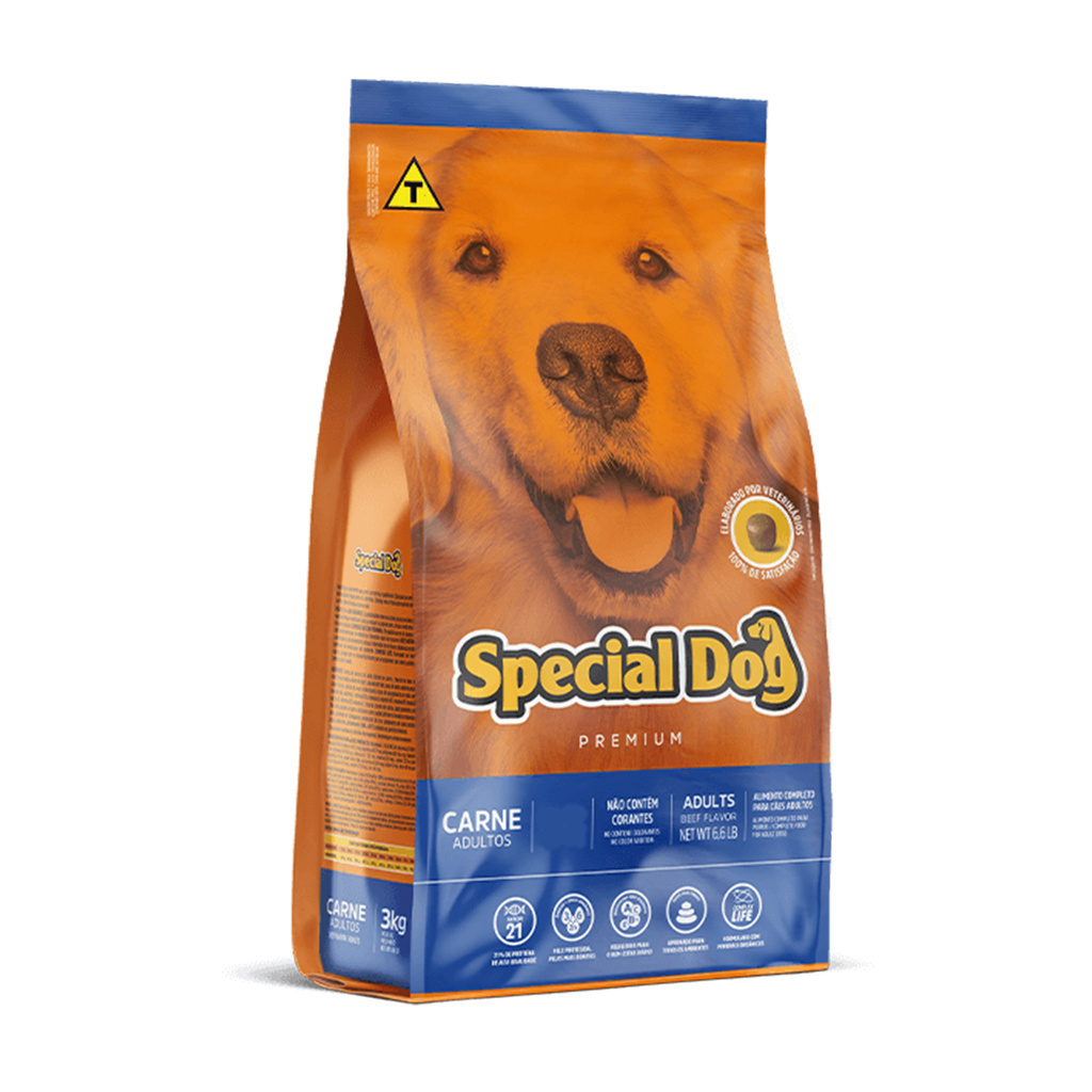 Ração Special Dog Cães Adultos Carne 15kg - Pets