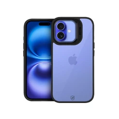 Capa Gshield Gravity para iPhone 16 - Proteção Premium Kickstand e Protetor de Lentes Cor preto