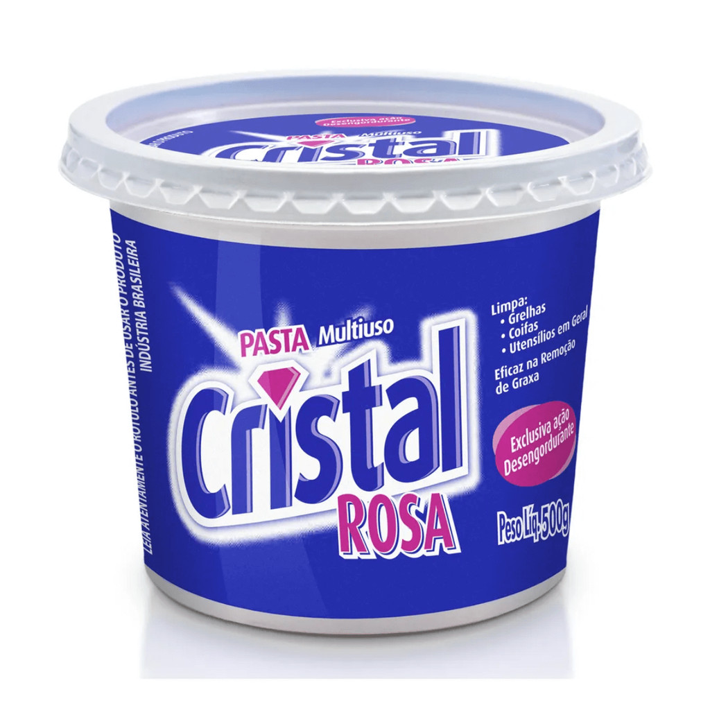 SABAO PASTA CRISTAL ROSA 500G