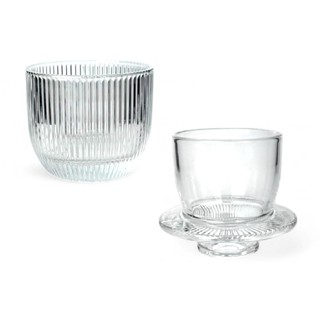 Manteigueira Francesa Graffiato Em Vidro Porta Manteiga 11cm em Oferta na Shopee