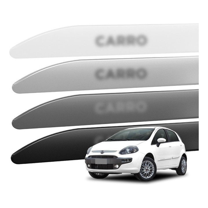 Friso Lateral Para Punto 2013 2014 2015 2016 2017 C/ 4 Peças