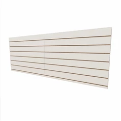 Painel canaletado 90x240 Branco mdf canaletado