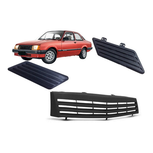 Grade Dianteira E Portinhola  Chevette Chevy Marajó 87 A 93
