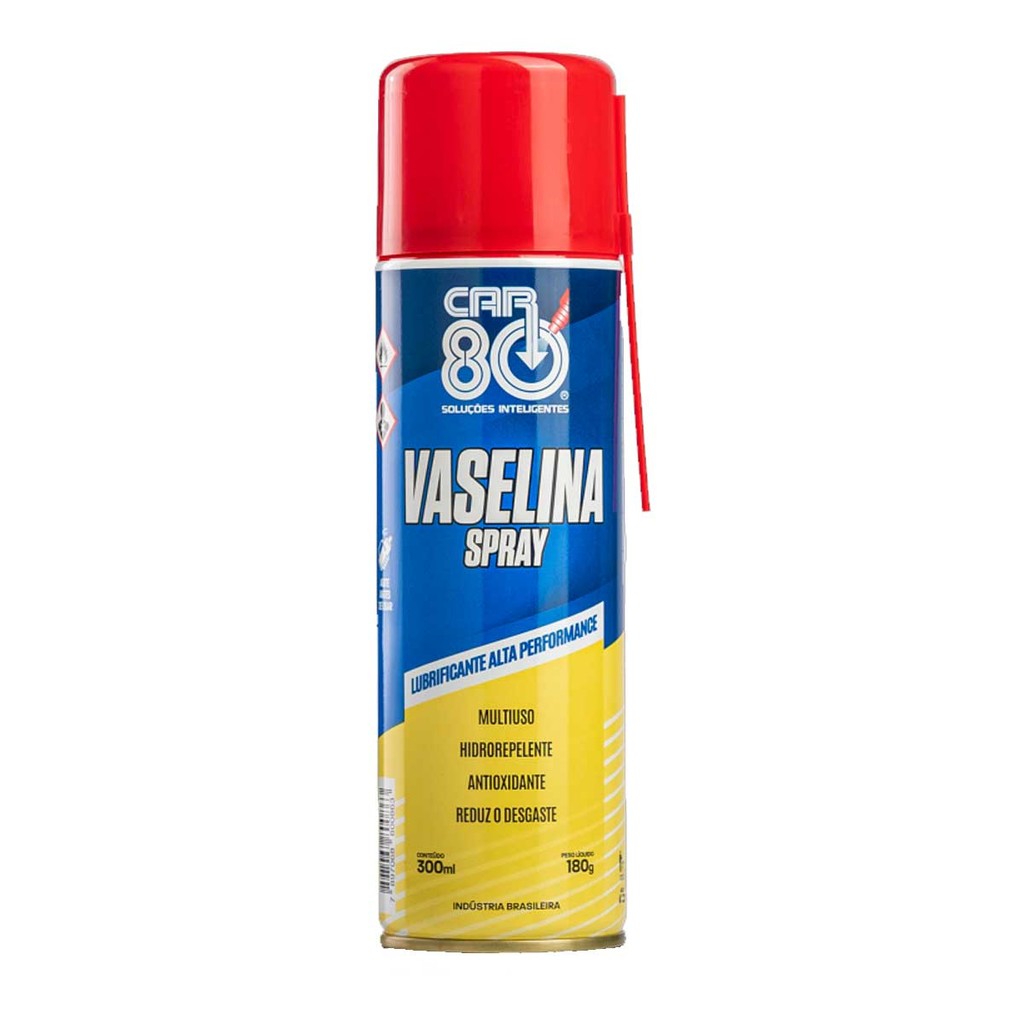 Vaselina Spray Lubrificante Alta Performance Car80 180g