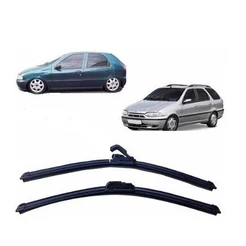 Par Palhetas Limpador De Parabrisa Dianteiro Para Fiat Palio G2 2001 2002 2003 2004 2005 2006 2007