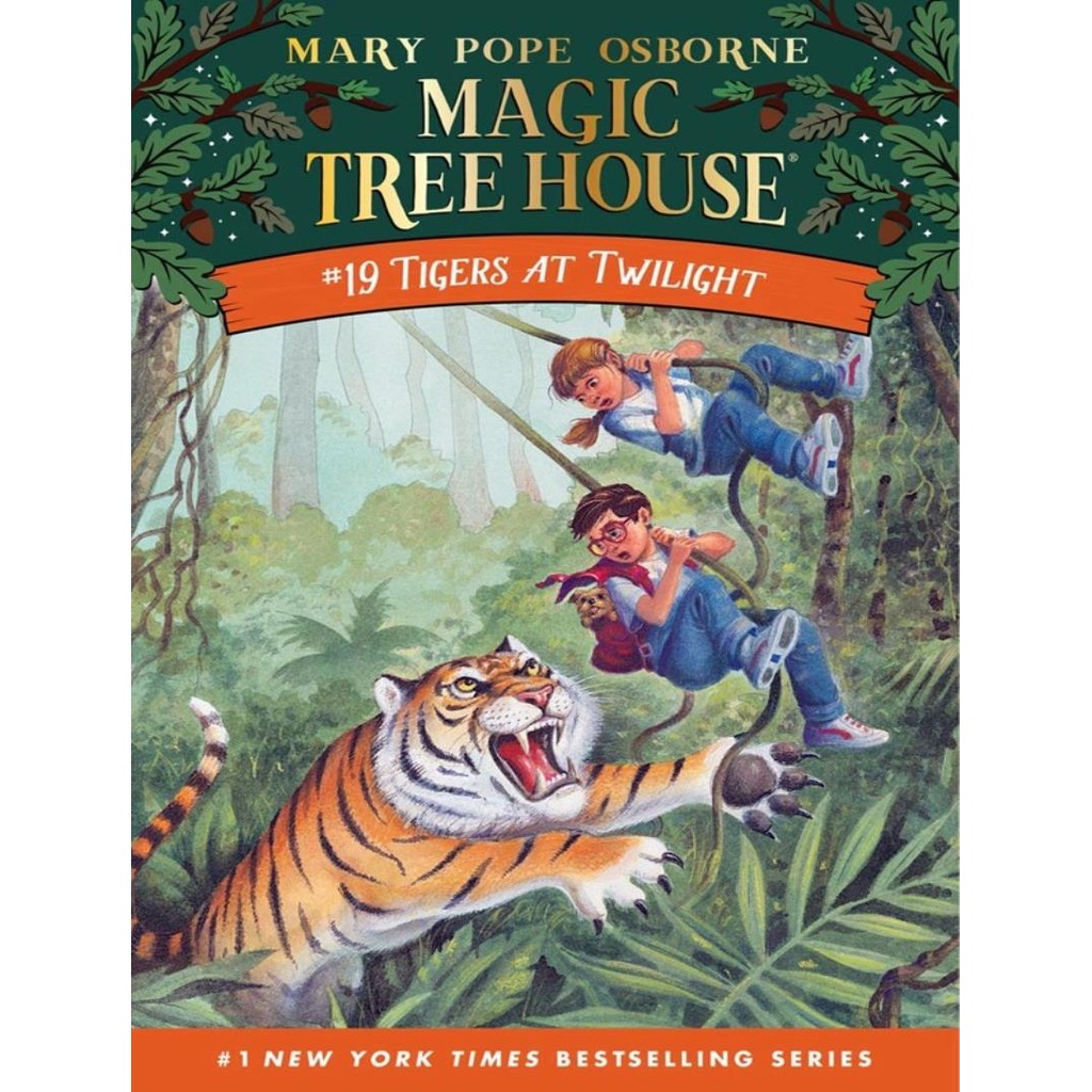 Livro - Magic Tree House 19 - Tigers At Twilight