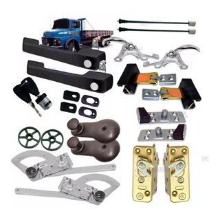 Kit Maquinas De Vidro + Maçanetas Caminhão Mb 1113 1313 1513 em Oferta na Shopee