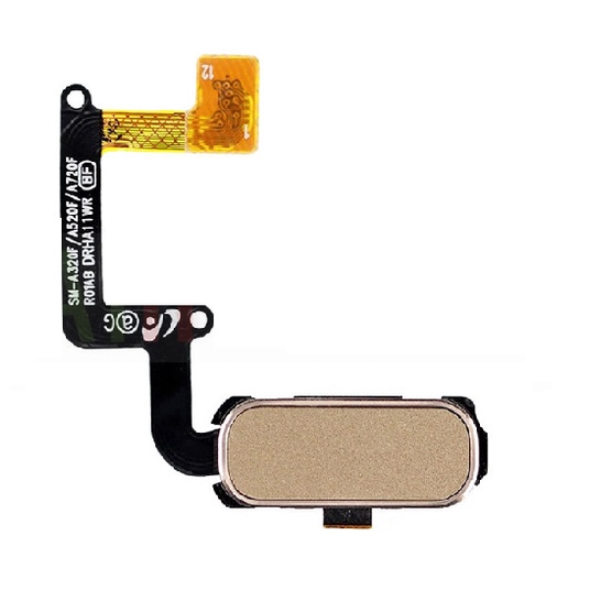 Flex Botão Home Menu Galaxy A5 2016 A510 A510m Gold