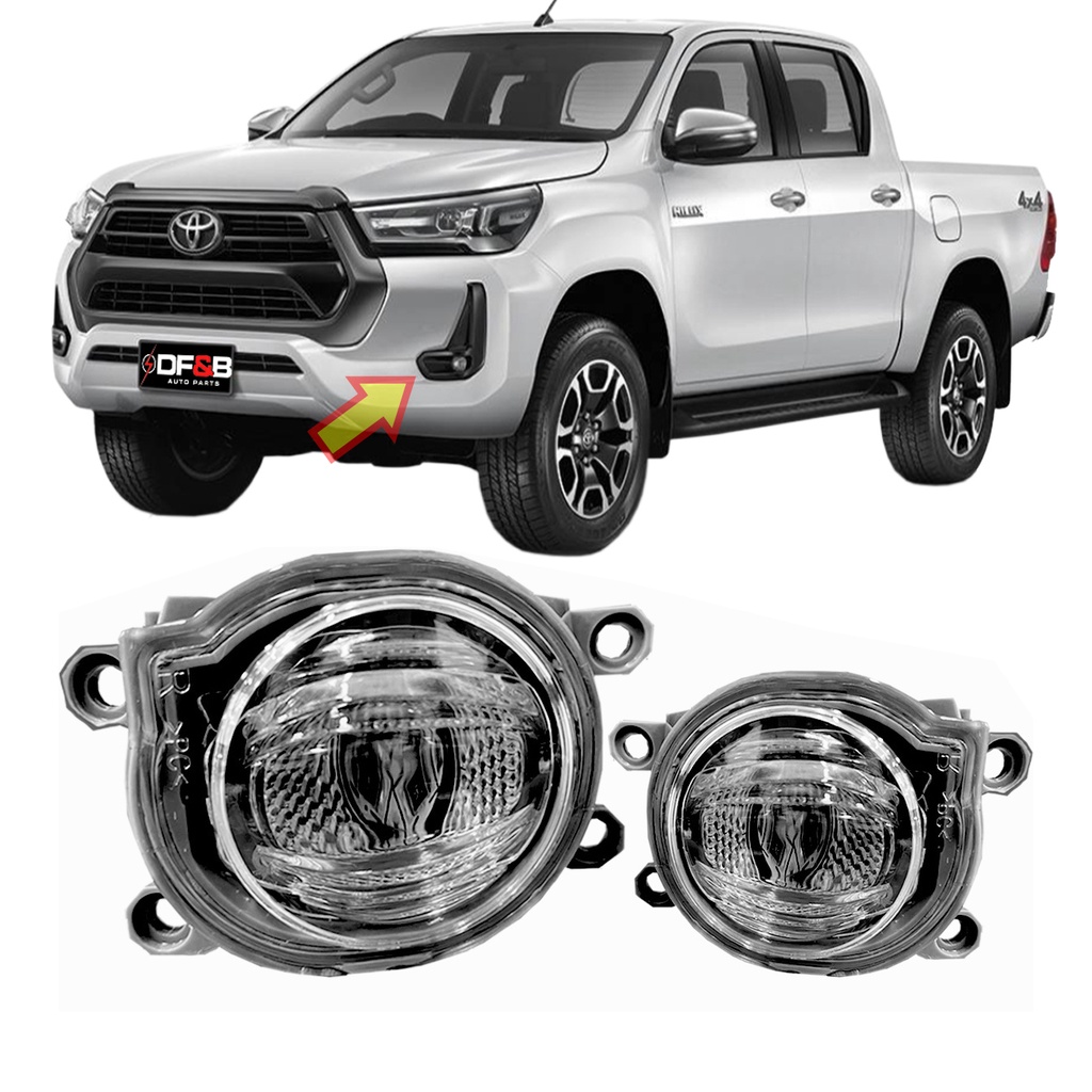 Farol Milha Auxiliar Toyota Hilux 2021 2022 2023 2024 2025 2026