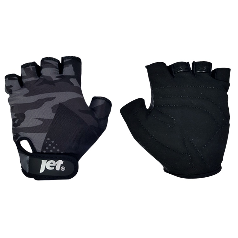 Luva Bike Ciclismo MTB Speed Jet Camo Camuflada Meio Dedo Bicicleta Esporte