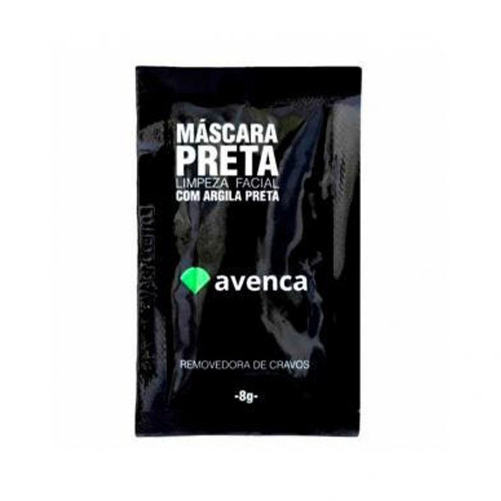 Máscara Facial Avenca Preta Remoção Cravos em Oferta na Shopee