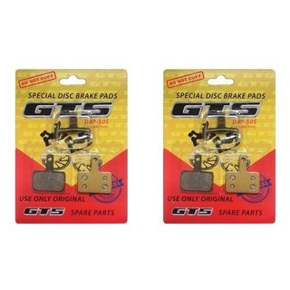 2 Pares Pastilha Freio BS01 Compatível Absolute, Shimano