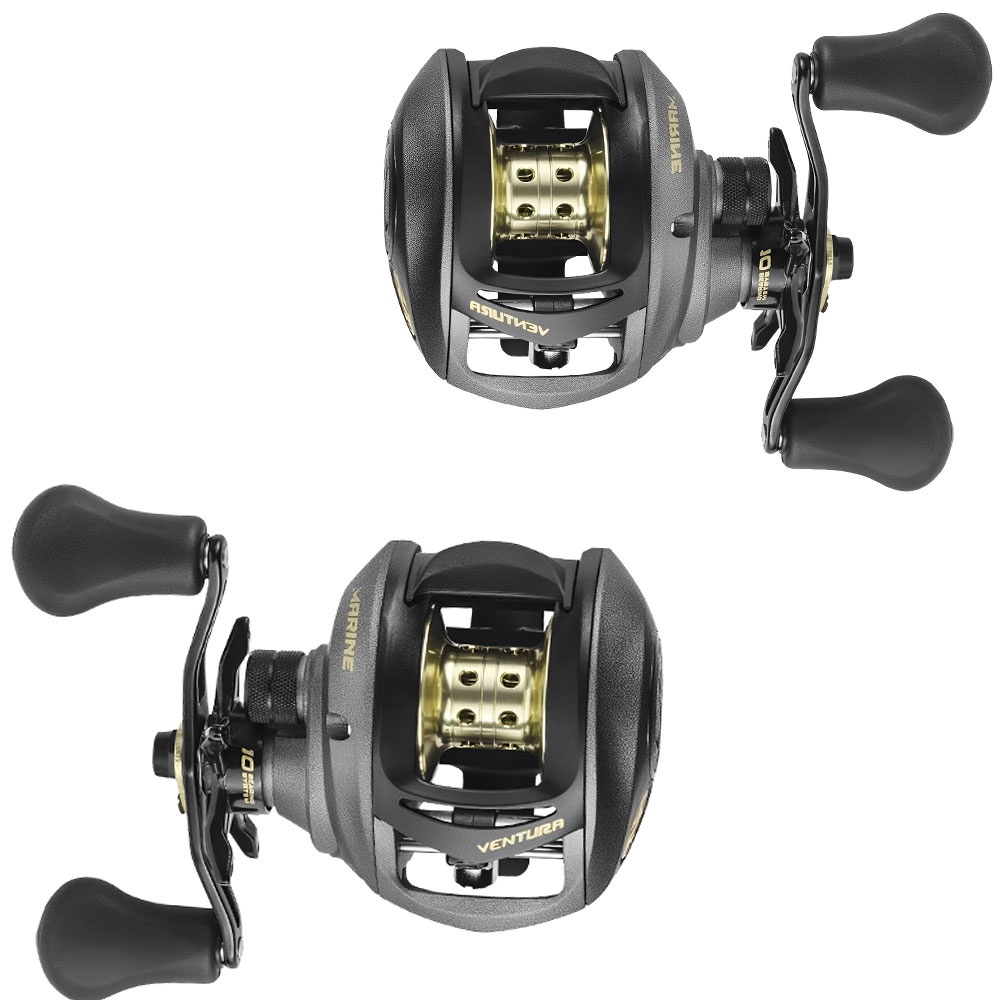Carretilha New Ventura VT10 SHIL 9+1Rolamentos - Marine