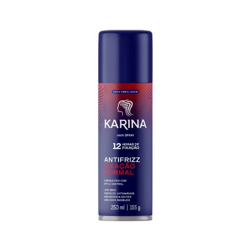 Hair Spray Karina Versatilidade E Vitalidade Normal 250Ml - Beauty