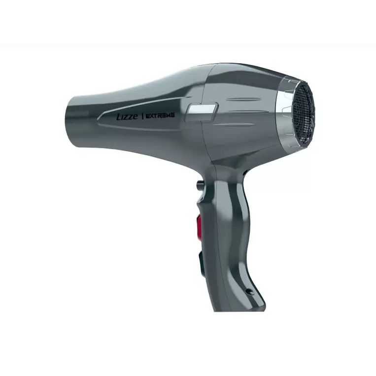 Secador de Cabelo Lizze Extreme Profissional Cinza 127V