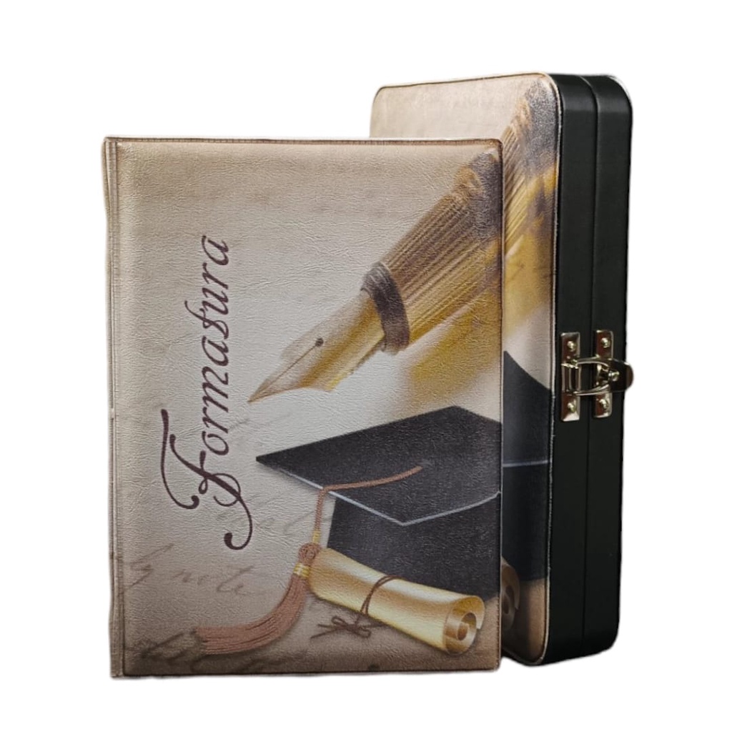 Álbum De Fotos Maleta Formatura Capelo Livros Para 60 Fotos 15x21 em Oferta na Shopee