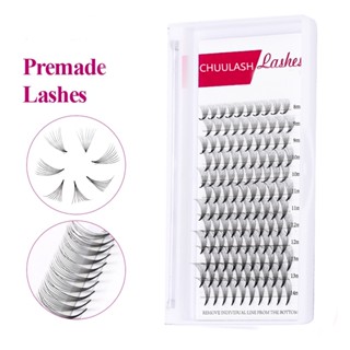 Cílios CHUULASH Pronto Volume Russo Mix 8-14mm Alongamento Extensão De Cílios Tufo Tufinho 3D 5D 6D 7D 8D 10D 12D 16D 20D 30D