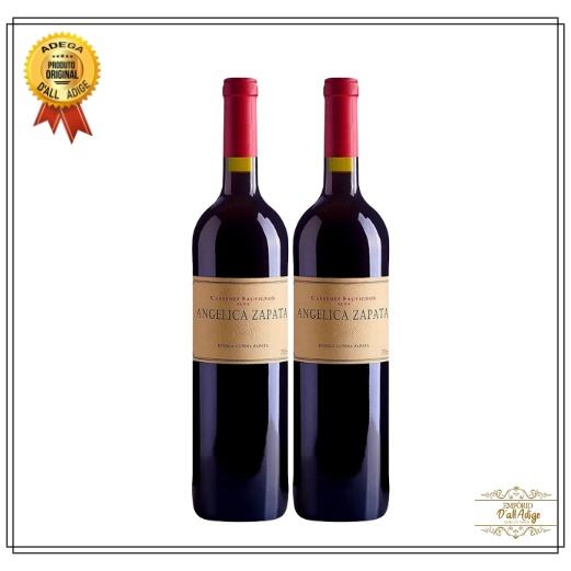 Kit 2 Vinhos Argentinos Angélica Zapata Cabernet Sauvignon