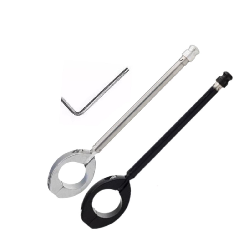Antena Corta Pipa Moto Retrátil Anti Cerol Aço Inox Guidão0923 em Oferta na Shopee