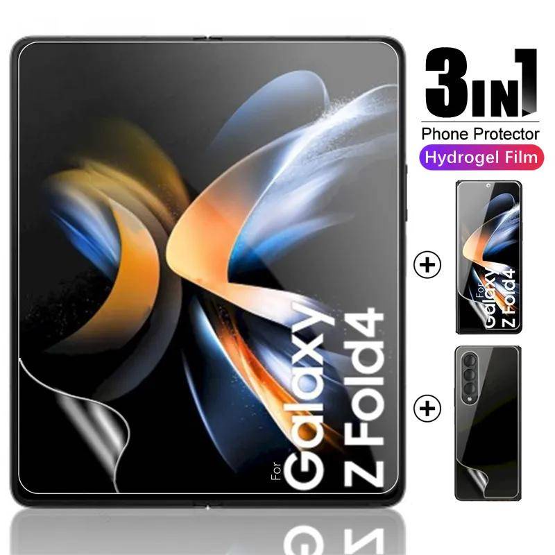 Para Samsung Galaxy Z Fold3 Fold2 5G Fold5 Fold4 W24 W23 W22 W21 HD Protetor De Tela De Filme Hidrogel Transparente Telefone