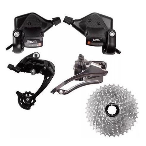 XTIME S8 CONJUNTO DE CAMBIO 3X8V COM CASSETE