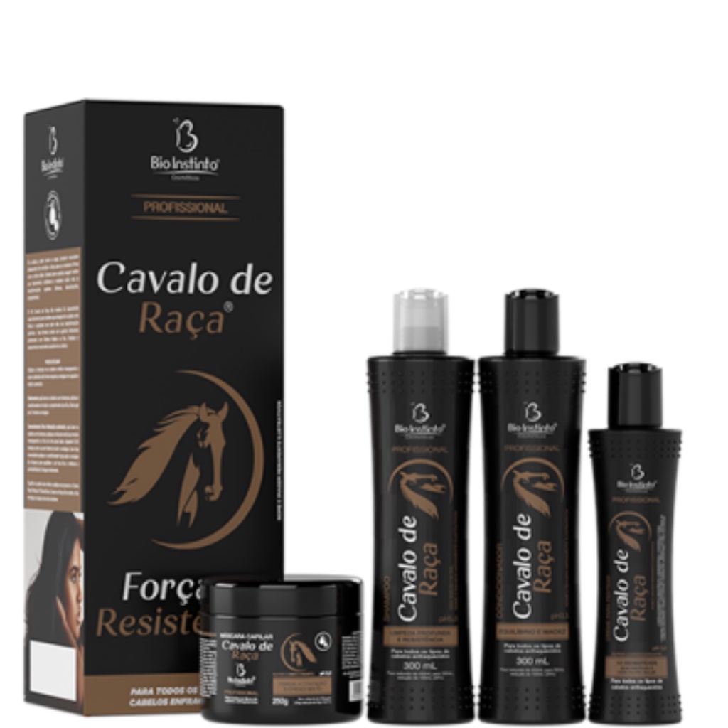 kit cavalo de Raça bio instinto Força e resistencia em Oferta na Shopee