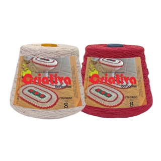 Kit 2 Unidades Barbante Criativa 500g N.º 6