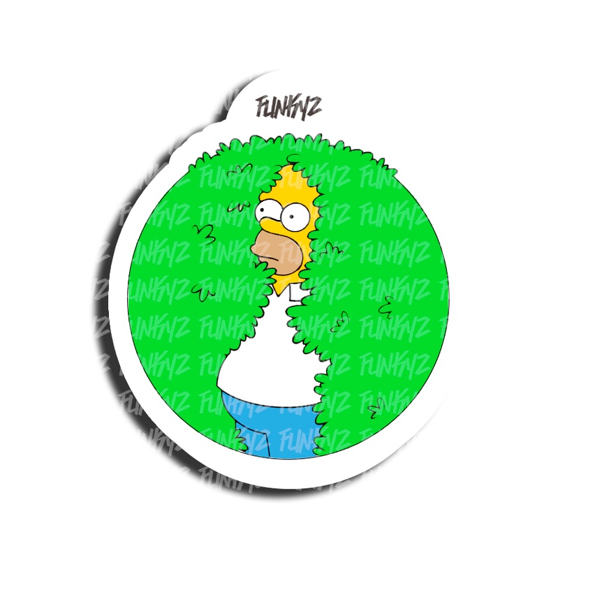 Aromatizante Homer Invisível Simpsons Funkyz (Tipo Little Tree)
