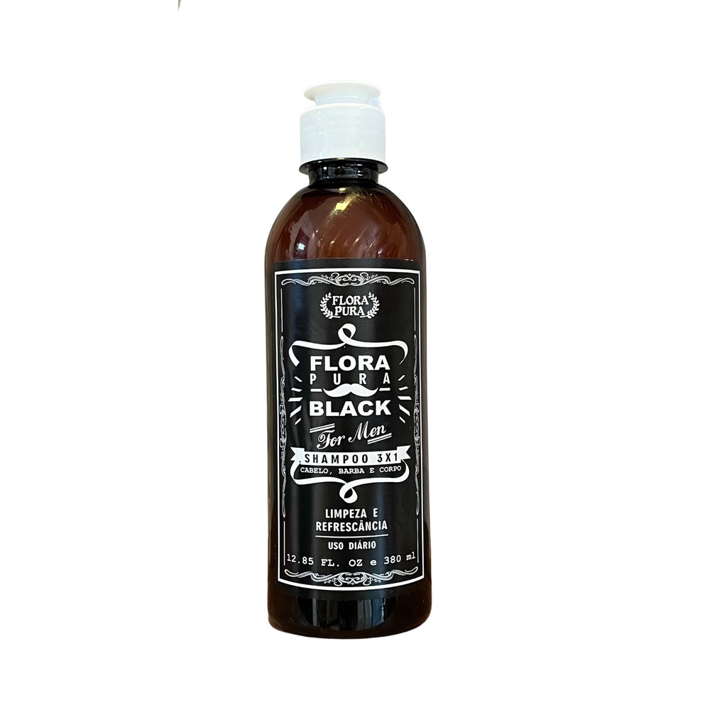 SHAMPOO LINHA BLACK FOR MEN 380ML